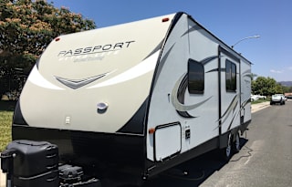 "Organic Kim's" Travel Trailer