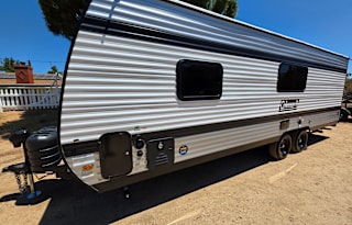 Super Sick OFF GRID trailer BUILT FOR DRY CAMPING!