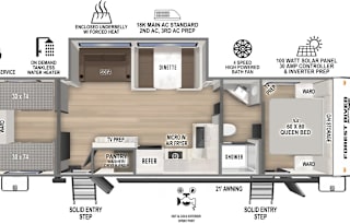 2025 Forest River RV Surveyor 29 Camp