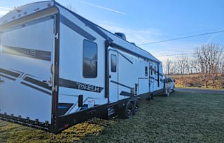 2024 Torque Travel Trailer Toy Hauler(rear deck)