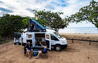 2016 Upgraded Conv Camper Van Ford +NEWCamper Top