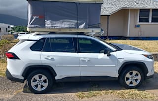 Toyota RAV4 Hybrid AWD,  RoofNest Camper top 43MPG