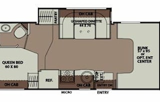 2015 Coachmen RV Leprechaun 220 QB