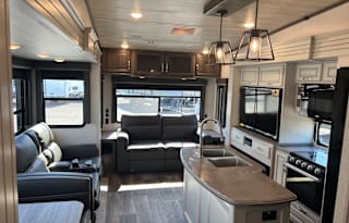 Jordan & Son's Luxury Camper Getaway