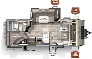 2019 Forest River RV Rockwood Mini Lite 2509S