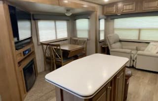 Spacious 4-sleeper Forest River travel trailer!