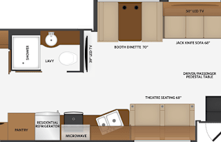 BRAND NEW 2021 Fleetwood RV Flair 35R