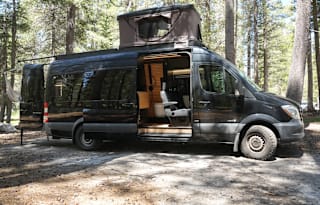 Meet Night fury camper van! New build