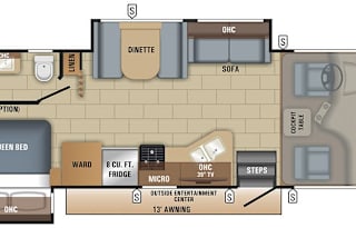 Rent Class A Motorhome for Lake Erie Campgrounds