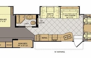 2014 Fleetwood Bounder 34b