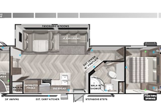 Bunkhouse & Lounge, Fully-Loaded & Turn-key Ready!