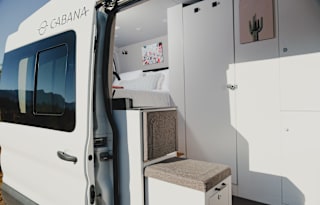 Cabana | unlimited mileage | shower | queen bed