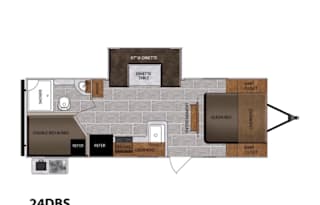 2019 Tracer by Forest River Breeze 24DBS