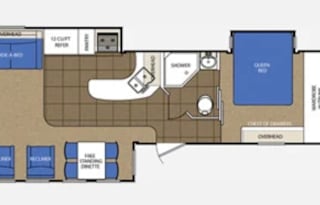 2014 Prime Time RV LaCrosse 327RES   32.7’ RV.