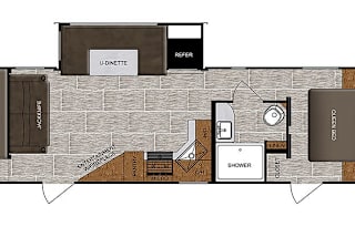 Privacy and bunk space