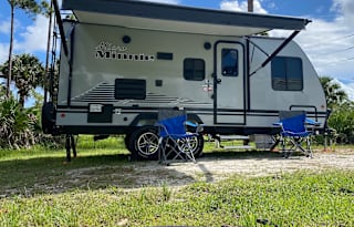 Meet Wade! Easy to tow - 2020 Winnebago Micro Mini
