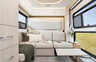 2024 Leisure Van 24 Rear Lounge