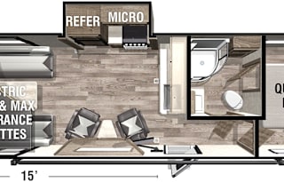 AGA 9 -	2021 Forest River RV XLR Hyper Lite 2815