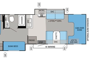 Jayco Greyhawk Bunkhouse
