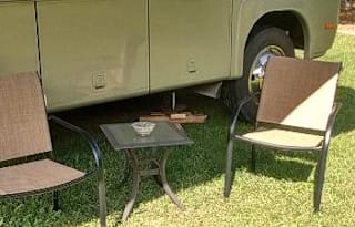Our Motor Home is all set up for you to enjoy!