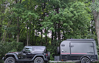 Easy to Tow Tip-Out Overland Adventure Trailer