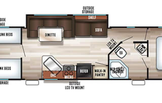 Luxurious 2 Bedroom  Pet Friendly HUGE RV