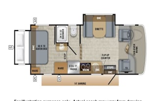 Luxury and Convenient Class C Diesel Powered RV