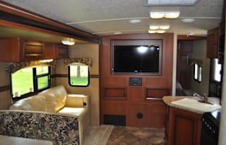 29' 2013 Forest River Solaire Bunkhouse w/Slide out