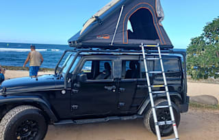 Jeep Wrangler Sahara w/New Roofnest Camper UPDATED