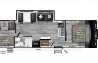 Bayou Getaway | Sleeps 8 | Delivery Available