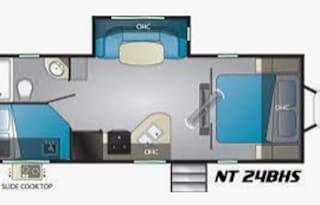 2022 Heartland North Trail 24BHS