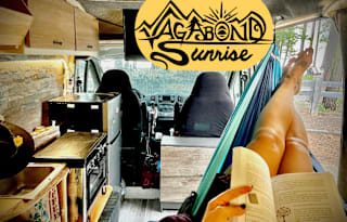 Vagabond Sunrise ~ Custom DIY Solar Van Freedom!