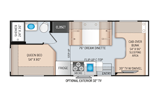 2019 Thor Motor Coach Four Winds 22E