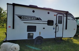 Easy to use, light weight camper cleaned and ready