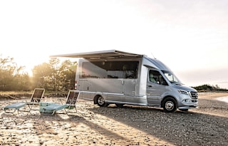 Meet Rendezvous- luxurious Mercedes-Benz Airstream