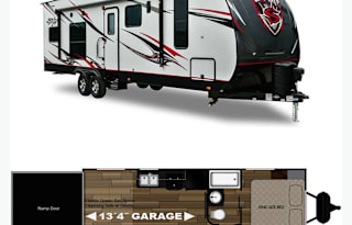2018 Stryker ST 2313 Half-Ton Towable