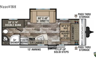 2021 Venture RV Sonic SN220VBH