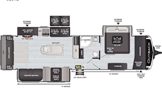 2023 Keystone RV Outback 328RL