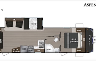 Get cozy in our 2022 Aspen Trail - Delivery only