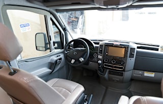 Meet Mercedes, easy-to-drive, spacious LUXURY RV