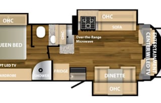 Special weekday $150 Class C pet friendly Sleeps 6