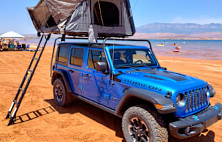 Adventure-Ready 2022 Hydro Blue Jeep Wrangler