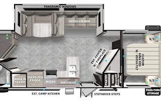 Family friendly camper with King-size bed!