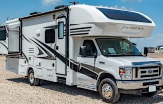 The Prestigious Entegra Coach Odyssey 28 Ft long!