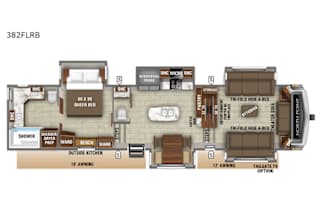 2020 Jayco North Point 382FLRB