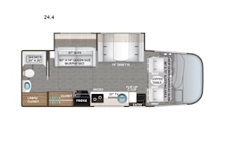 2023 Thor Motor Coach Axis 24.4