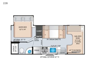 2020 Thor Motor Coach Chateau 22B Chevy