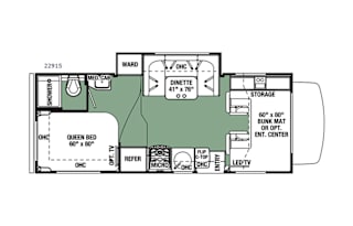 2020 Forest River Forester 2291S: Sleeps 6
