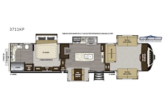 "Madison" 2020 Keystone Alpine3711KP Unit BHSD1192
