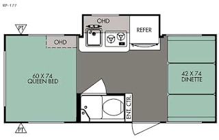 Cute and Cozy 2016 Forest River R-Pod 177